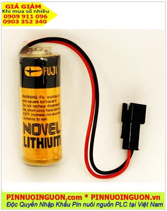 FUJI CR8.L; Pin nuôi nguồn FUJI CR8.L lithium 3v 2500mAh, Xuất xứ NHẬT 